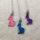 Bunny Bow Necklaces