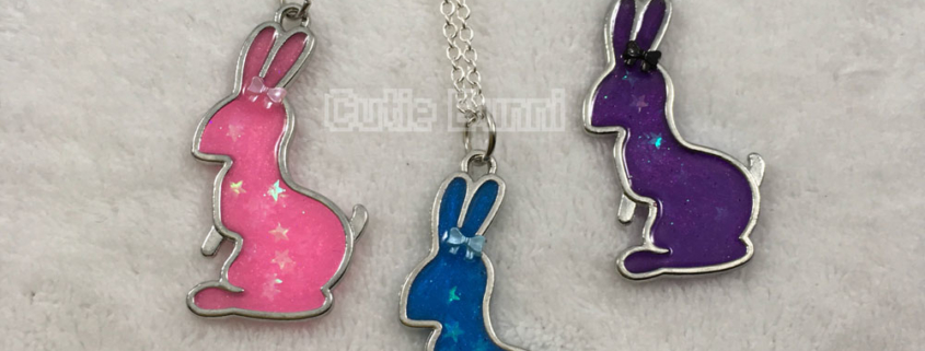 Bunny Bow Necklaces