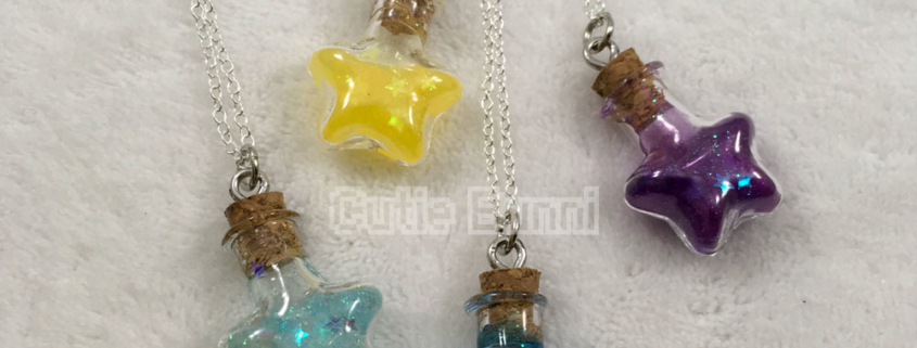 Star Bottle Necklaces