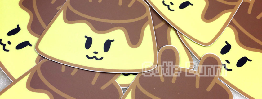 Bunny Pudding Stickers
