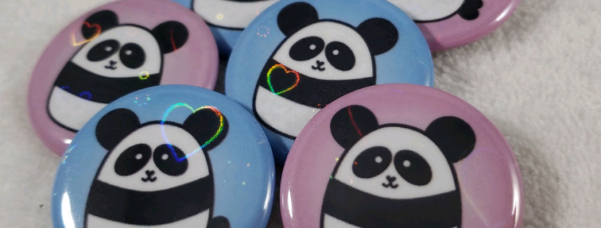 Panda Matching Buttons