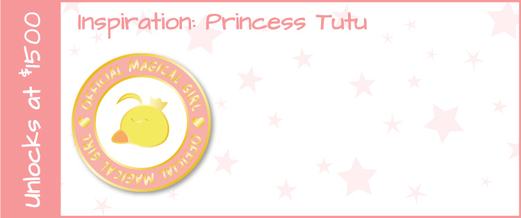 Magical Girl Pins - Princess Tutu