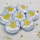 Egg Bunny Buttons