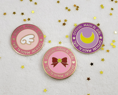 Official Magical Girl Enamel Pins
