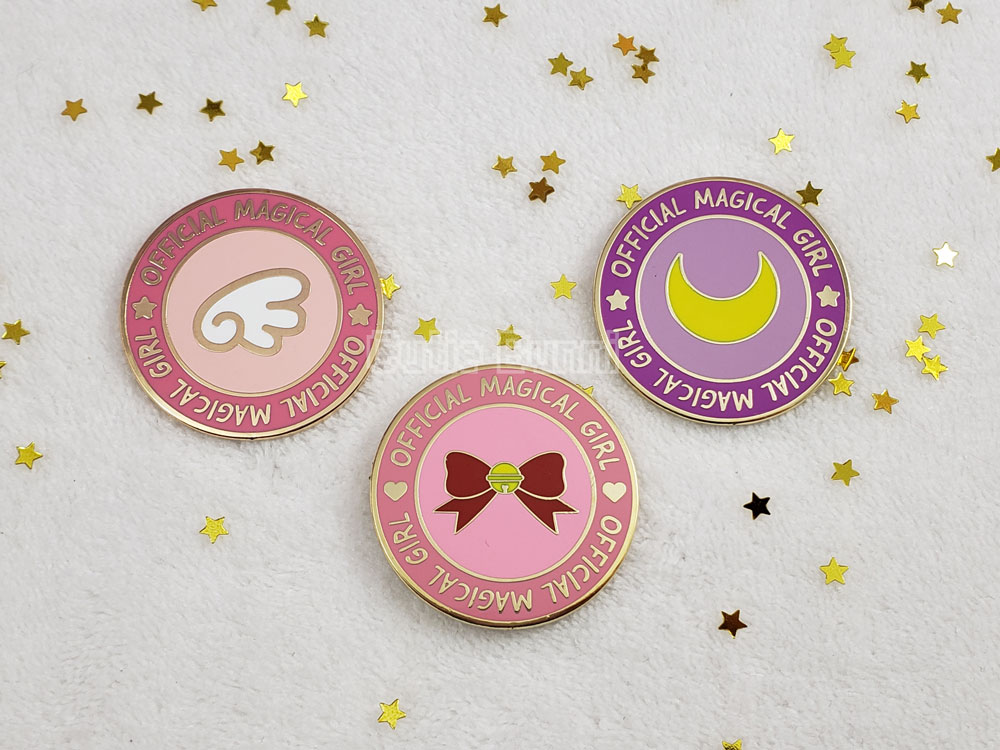 Official Magical Girl Enamel Pins - Cutie Bunni