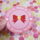 Magical Girl Bow Bell Vinyl Sticker