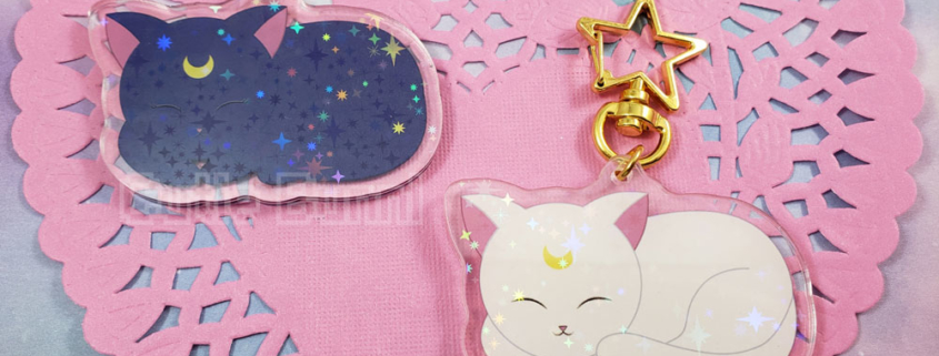 Sailor Moon Luna Artemis Acrylic Charms