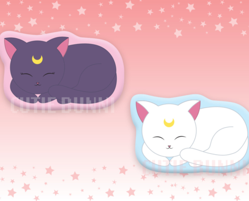 Sailor Moon Sleeping Luna Artemis