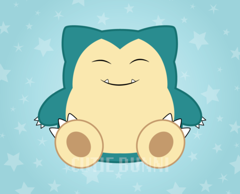 Snorlax Chibi Art