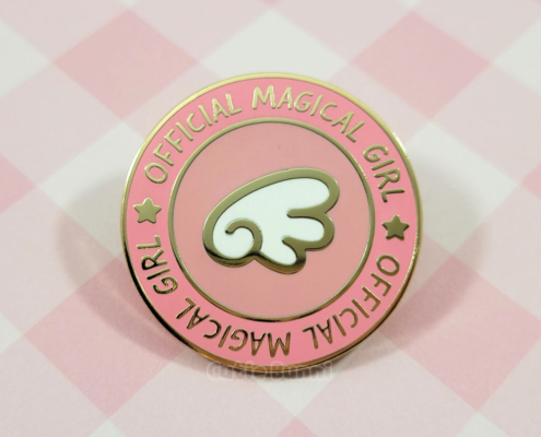 Official Magical Girl (Wing) Enamel Pin